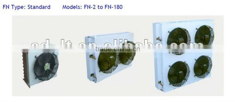 Air Cooled Condenser For Refrigeration Cold Room, CE Certificate,