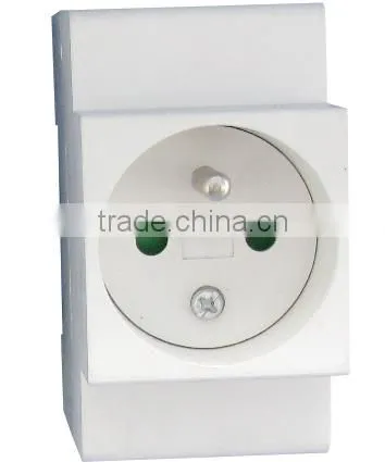Din Rail Socket French Type