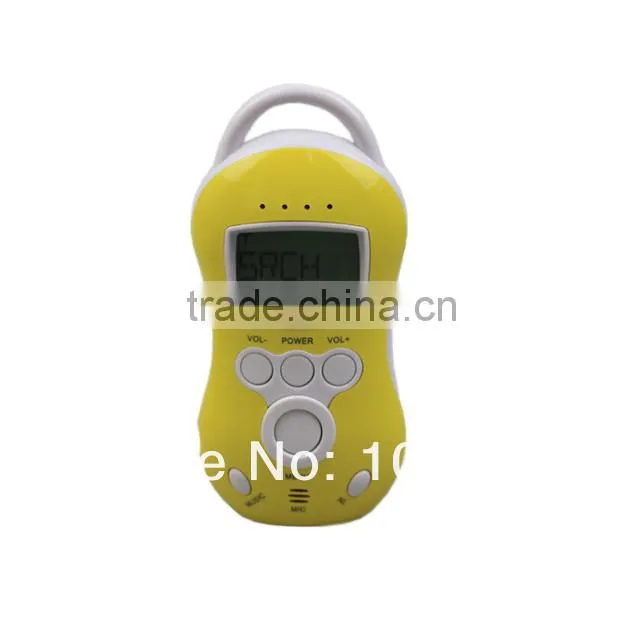 JVE2010 Wireless Audio baby Monitor LCD Two Way Talk Digital Baby Monitor Temperature Infant 2 way Talk VOX LED+5Lullabies