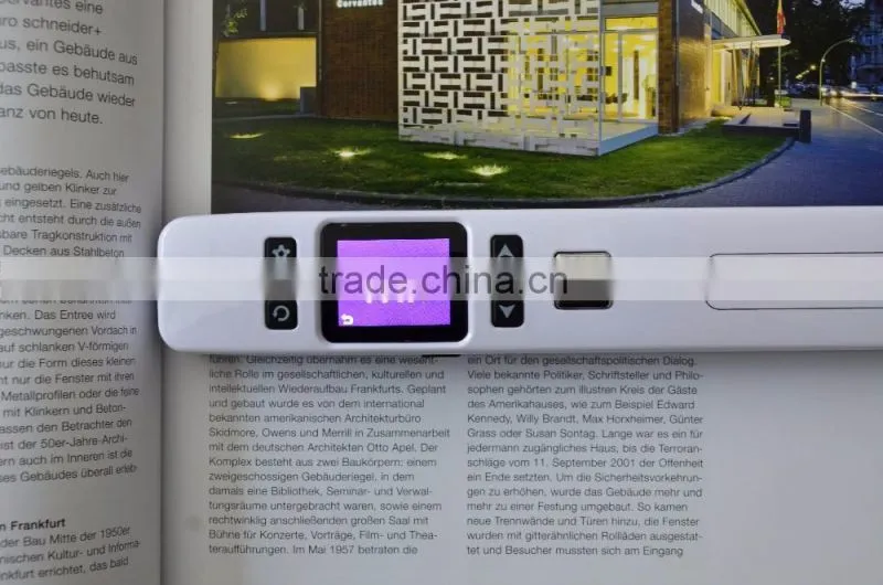 Max 1050dpi iscan Wifi Portable Scanner, document book scanner, A4 paper Wifi Scanner