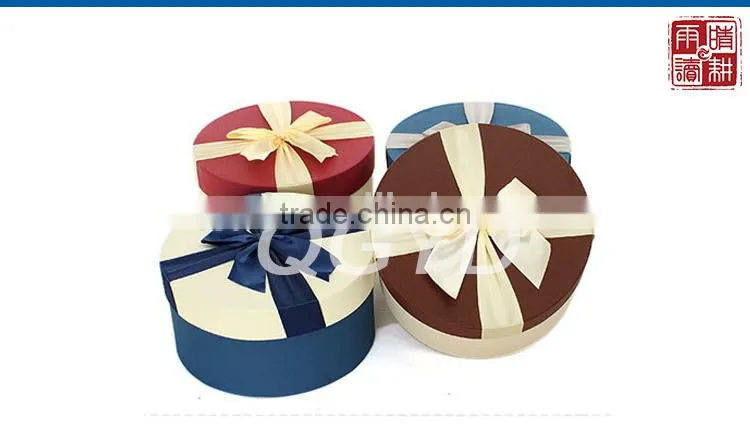 manufacturer custom round gift box