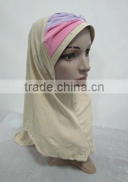 H040 small girl hijab,new style scarf hijab