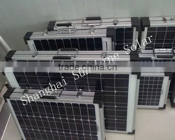 12v/18v 40w,60w portable solar panel kit