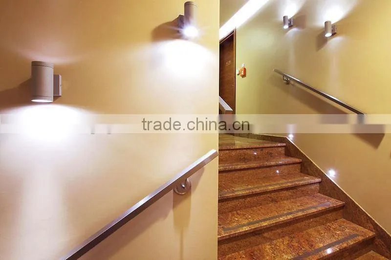 60W Glass Refractor led wall pack light with light shield for 5 years warranty