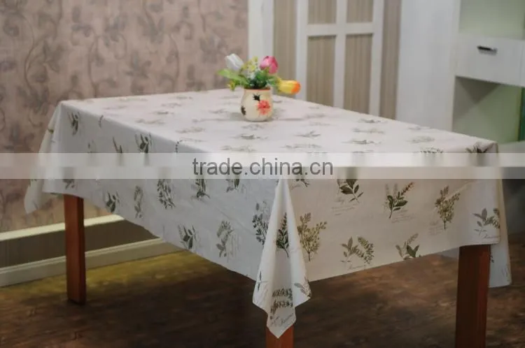 Tablecloth roll oilcloth custom table cloth