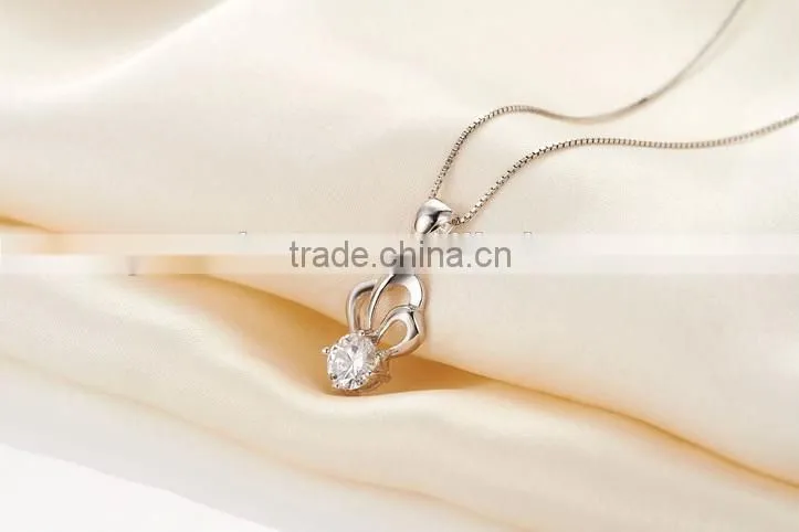 Silver Pendant big stone pendant jewelry China wholesale