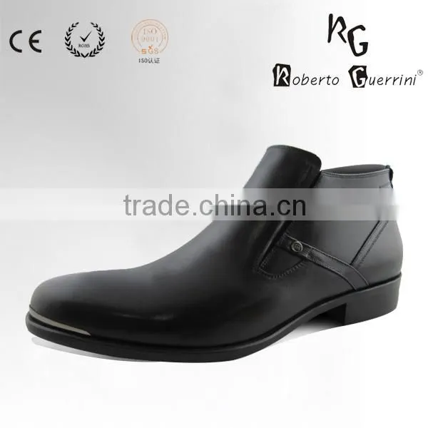 Genuine Leather wholesale rubber new model man shoe