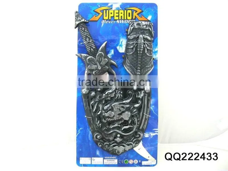 plastic toy shields, plastic sword and shield set toys, plastic cheap toy swords for kids
