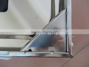 Commercial Kitchen Trolleys with Baskets,chrome wire vegetable stand basket