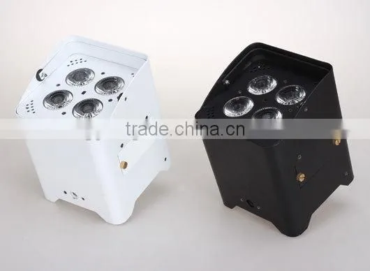 6 in 1 battery power & wireless DMX led flat led par can