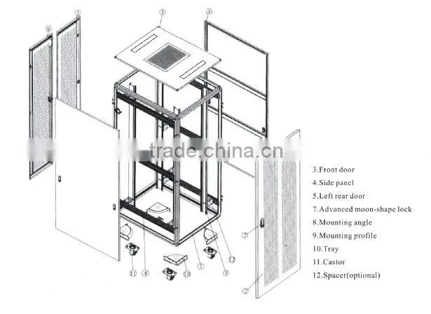 Floor Standing Server Rack