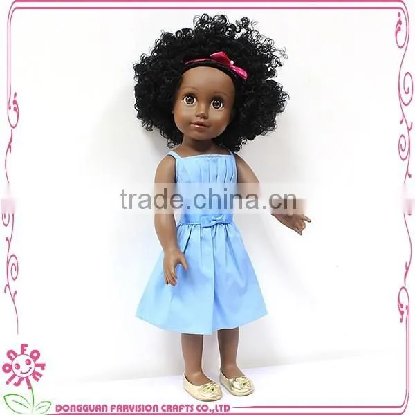 18 Inch nude vinyl girl doll