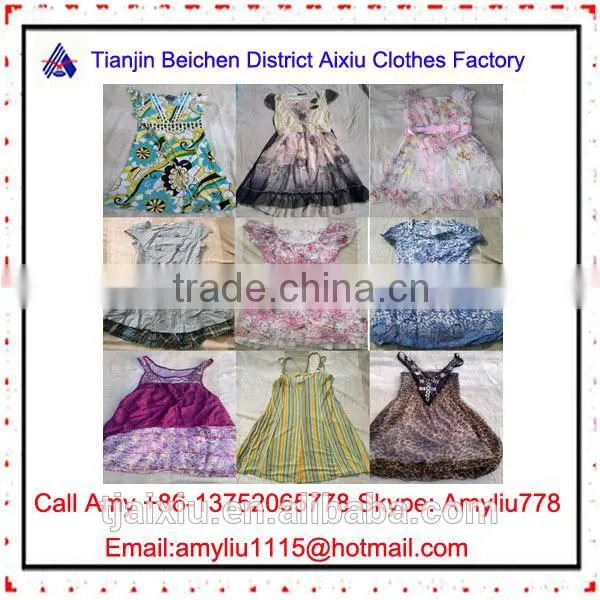 Hot sale second hand ladies clothes