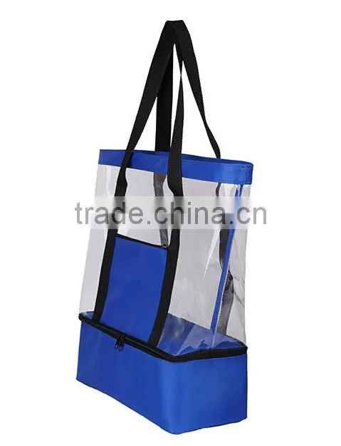 new design waterproof pvc cooler bag shopping beach bag