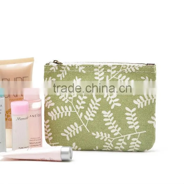 2013 dourable canvas yellow and green fashion wallet wholesale