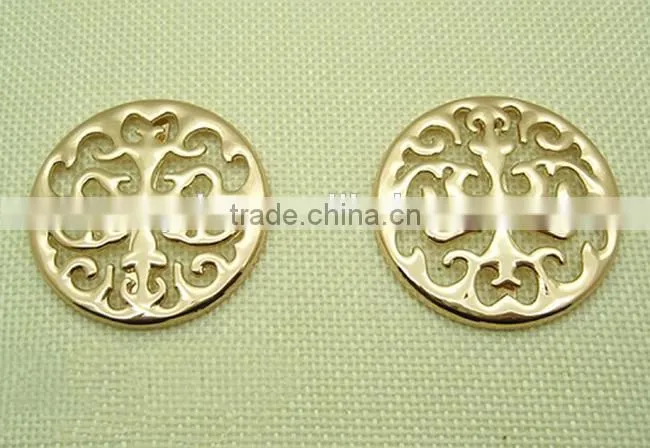 metal decorative labels