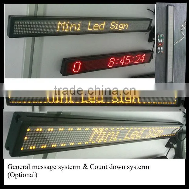 5V General information&count down systerm P4-8*128R LED programmable sign