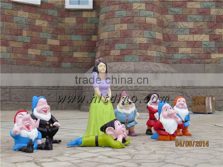 HLT Dino-Customized amusement park fiberglass cartoon model