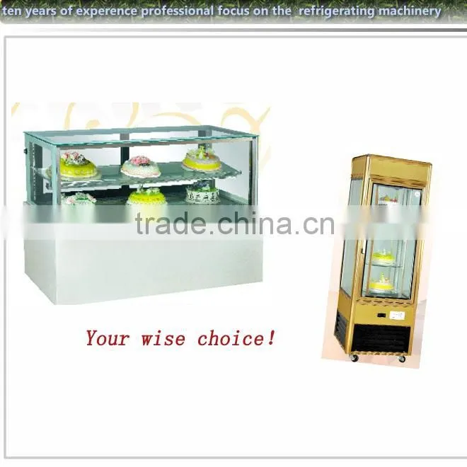 MKK cake display showcase professional maker 2015 new arrival