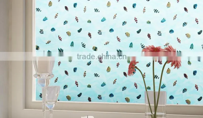 free shipping new design self adhesive vinyl window film classic decorative pattern wall decor / glass sticker