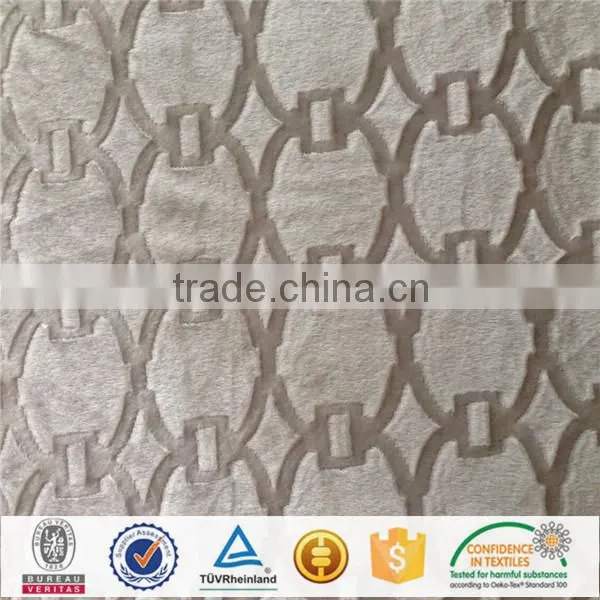 Shinning Emboss Anti Slip Velboa Fabrics Made In Turkey