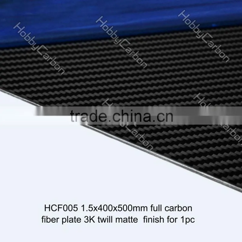 CNC Cutting 3.5mm Pre-Preg Carbon Fiber Twill Matte Flexible Sheet