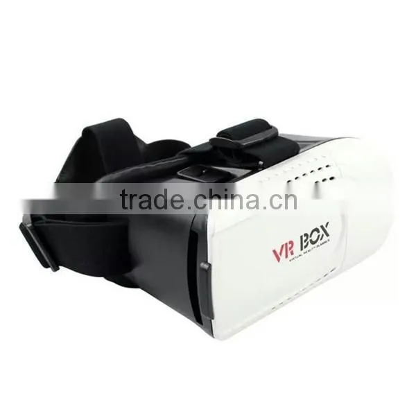 best selling premium type and polarized vr box 2.0 3d vr glasses virtual reality for any cell phone