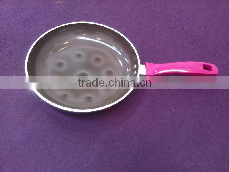 European Aluminum Imitation of die-casting fry pan with 3D ceramic coating