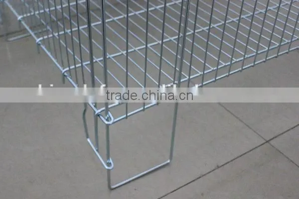 High quality Folding Wire Dump Basket Bin