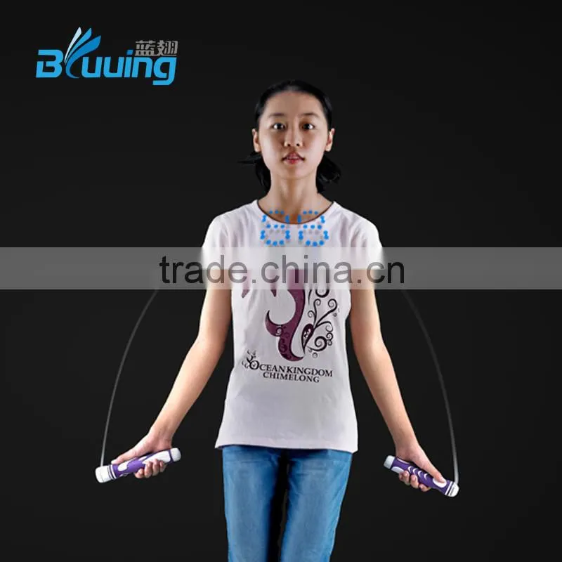 New design smart color change kids electronic speed jump rope/jump rope speed/jump rope