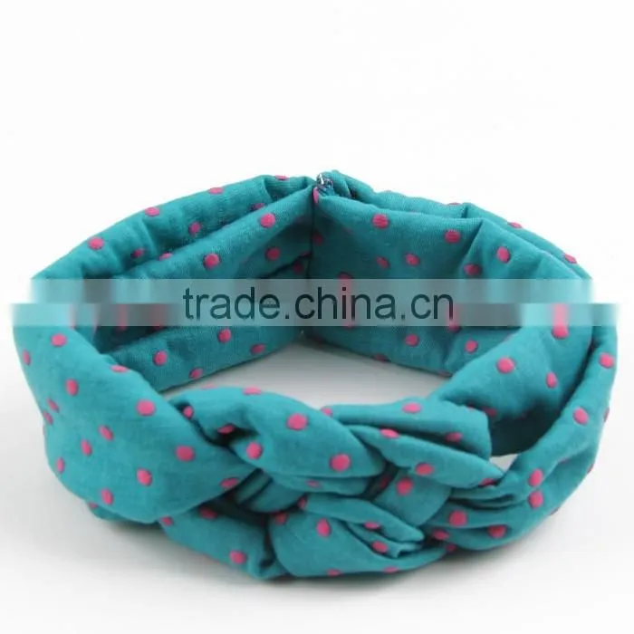 knot headband baby headband dot hairband