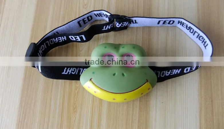 soft pvc animal coon mini headlamp