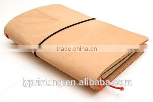 Customized high quality gift Leather notebook printing logo printing