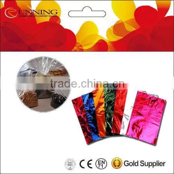 colorful cellophane paper for candy packing