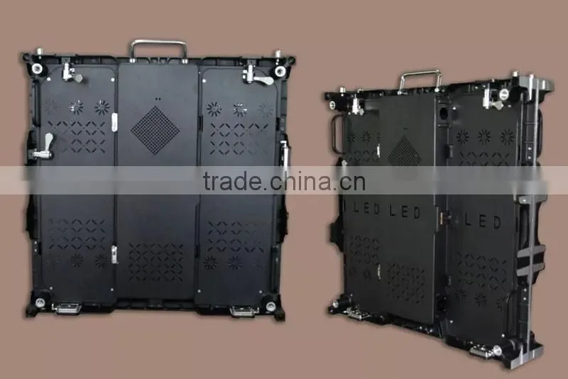 P4 rental die casting aluminum led display,512mm * 512mm, 10kg,color and logo customized, Used for rental stage bar cinema,