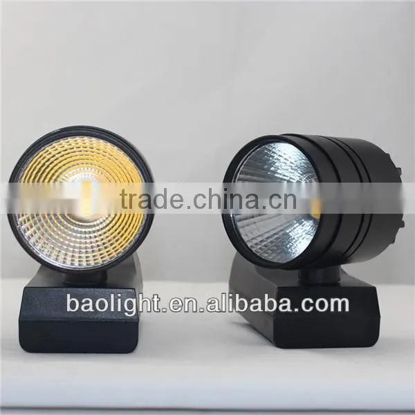 2014 Hottest!!360dgree Rotatable!!Commercial Clothes Shops Epistar COB LED Track Light 7W