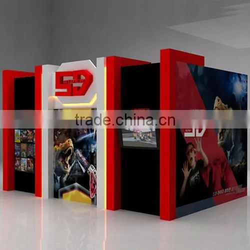 5D cinema box with beautiful light decrocation and special design