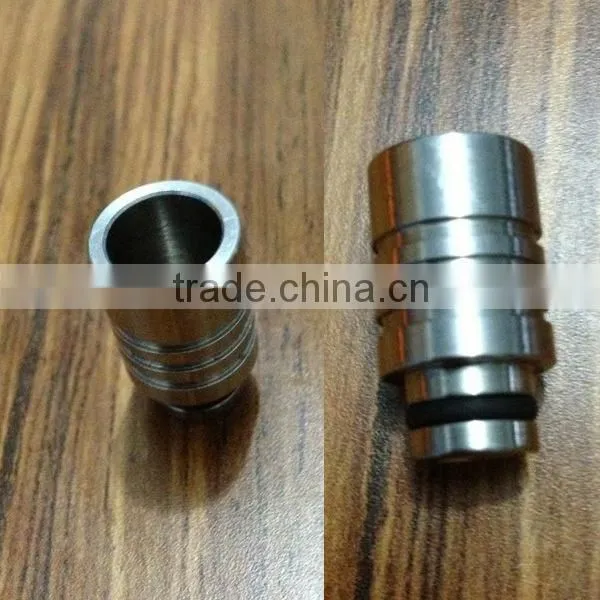 wholesale shenzhen Dovic wide bore drip tips stainless steel and acrylic wide bore