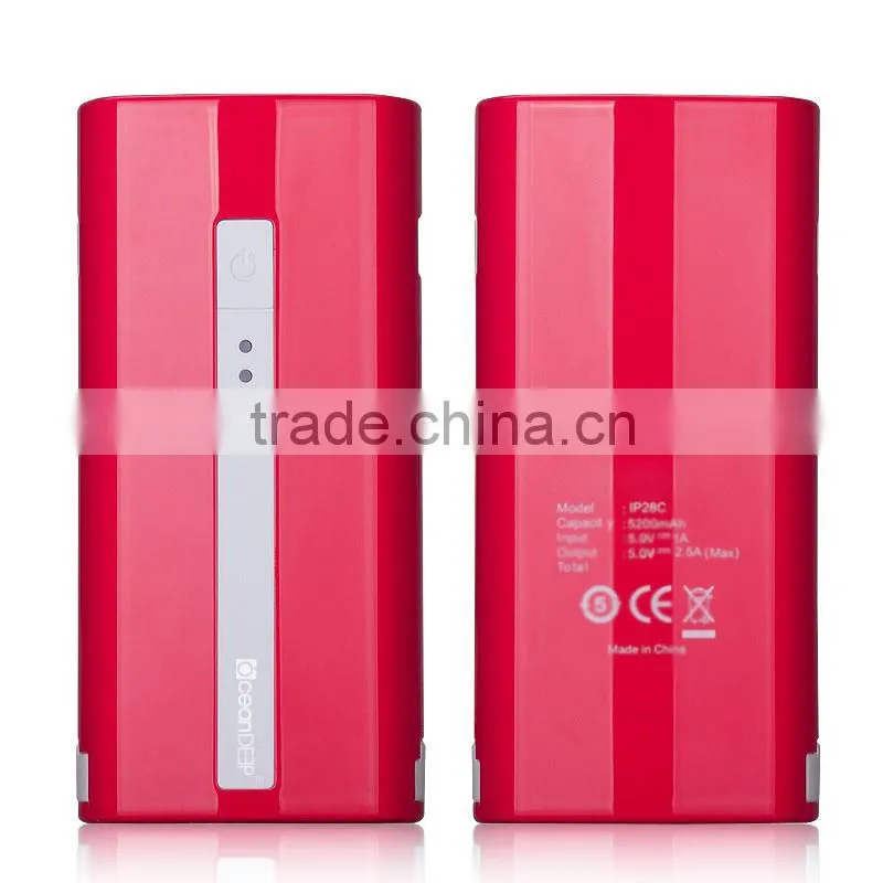 universal mobile charger power bank 5200mah power bank made in china whole sale mobile charger power bank
