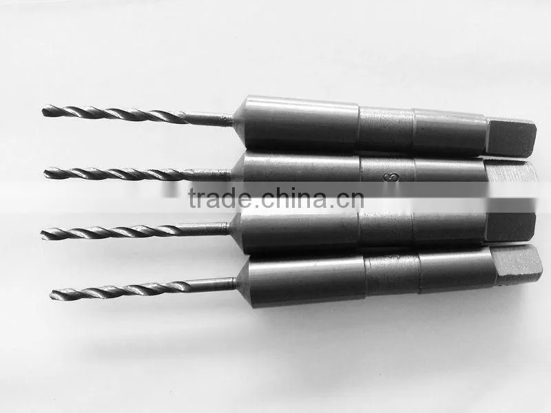 DIN345 TWIST DRILL BITS, HSS drill bit, taper shank 3mm flute diameter drill