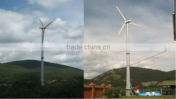 10kw small home wind generator, wind generator, battery home use