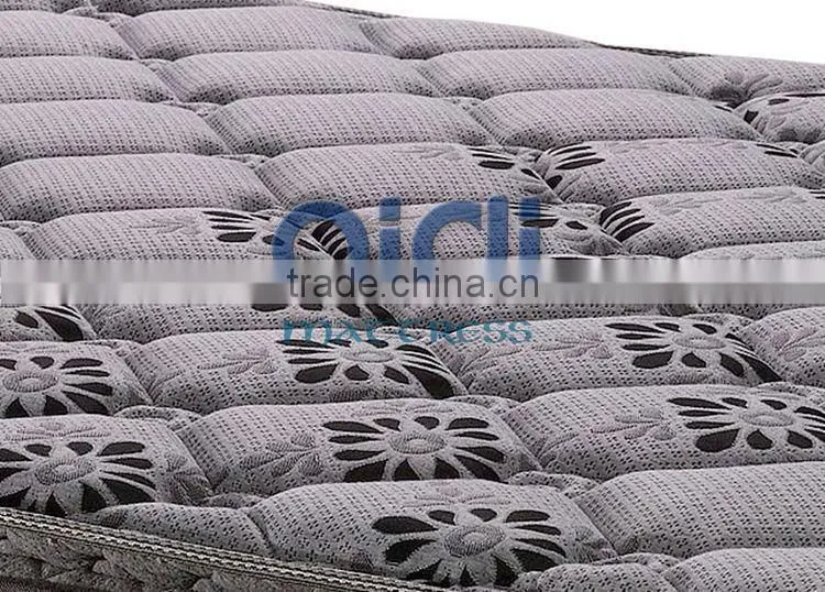 High Density Polyurethane Foam Bonnell Spring Pillow Top Mattress AC-1414