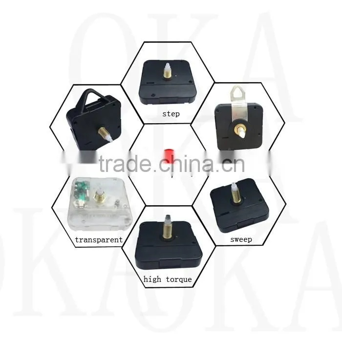 clock decoration quartz clock movement assembly