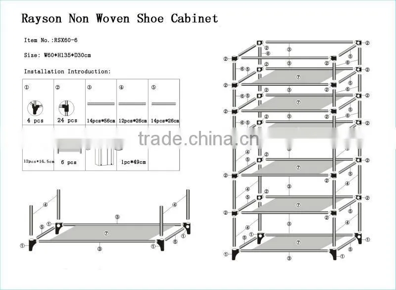 Modern shoe cabinet