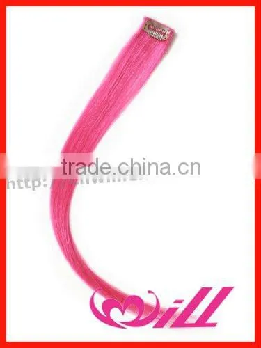 High Quality Pretty One Piece Red Clip In Hair Cheap Remy Hair Extension Clip Human Hair
