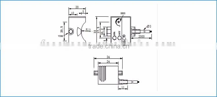 FKCT15-N 12-26mm pipeline Liquid level sensor, capacitive proximity sensor for sales