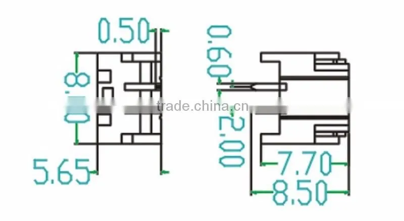 1000V 20-18AWG MCPCB LED Chips Aluminum PCB Terminal Blocks Wire Quick Connectors