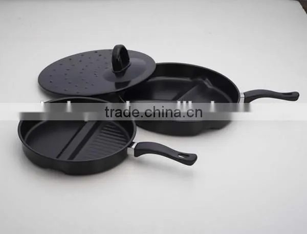 carbon steel non-stick fluted tube pan