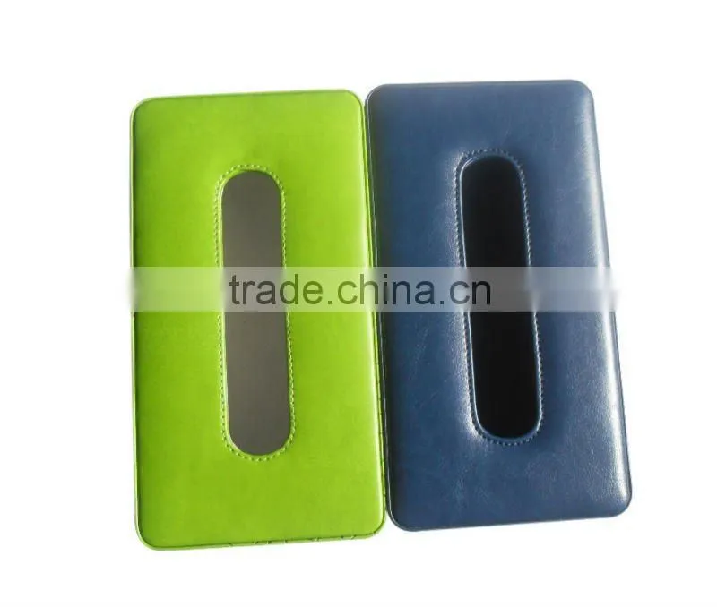 High quality leather tissue boxes,personalized pu leather tissue boxes