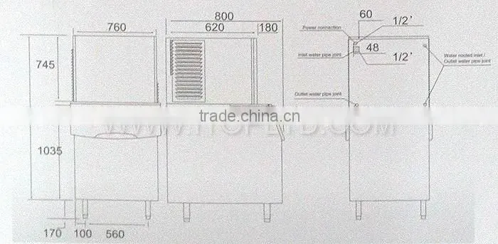 IM-850 Ice maker (moon ice)